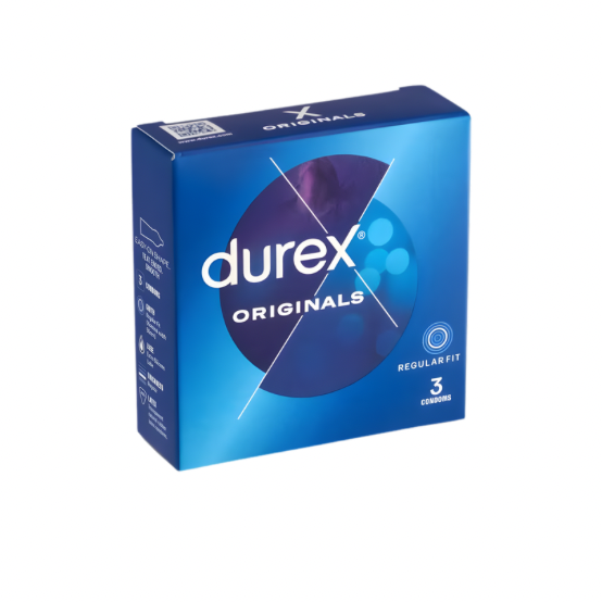Durex originals condom 3s