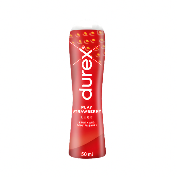 Durex lube 50ml (strawberry flavored)
