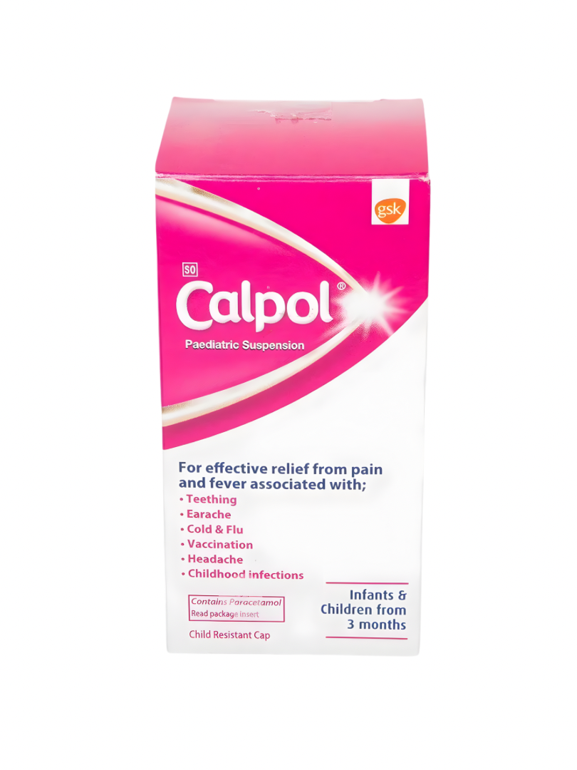 Calpol paediatric suspension (paracetamol) 60ml