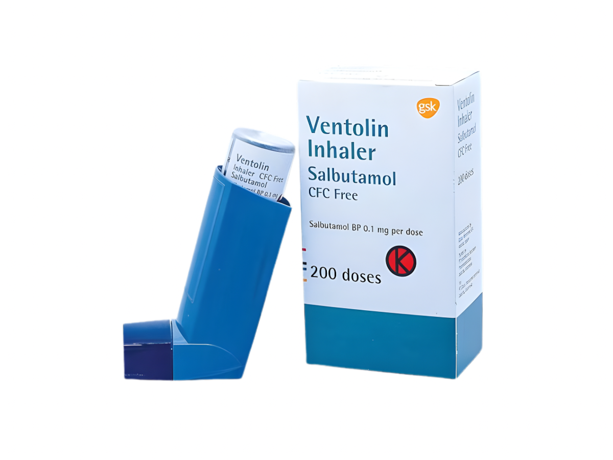 Ventolin inhaler 200 doses