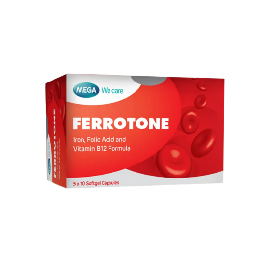 Ferrotone capsules