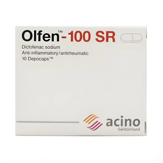 Olfen 100-sr (diclofenac sodium)