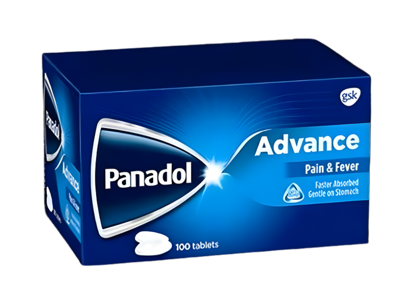 Panadol advance 500mg (paracetamol)
